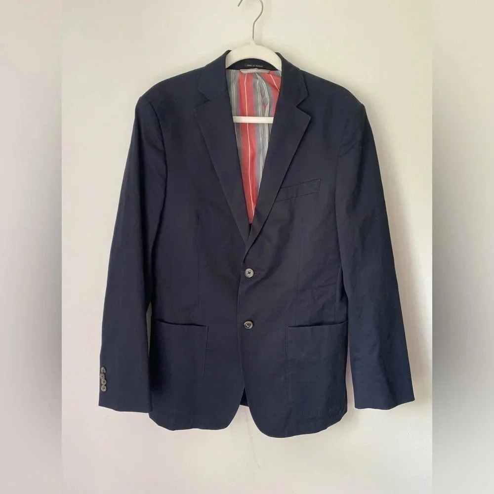 Flynt Bueller Jacket Men’s 38 R Blue Sports Coat